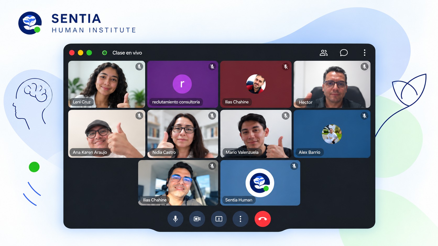Sesión en vivo del curso People Analytics de SENTIA